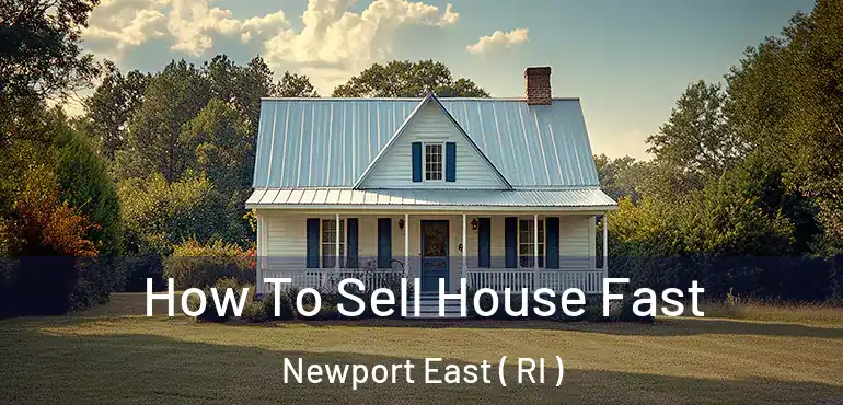 How To Sell House Fast Newport East ( RI )