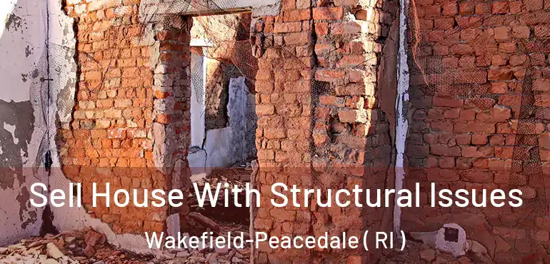  Sell House With Structural Issues Wakefield-Peacedale ( RI )
